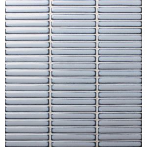 JAPANESE TRACES SOFT BLUE MOSAIC 12X92X8MM ON 284X298MM