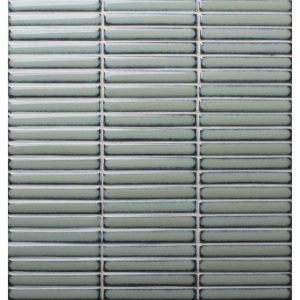 JAPANESE TRACES SAGE GREEN MOSAIC 12X92X8MM ON 284X298MM