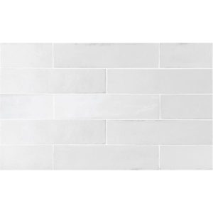 TRIBECA GYPSUM WHITE GLOSS SUBWAY 60X246MM V4 (26871)