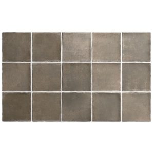 ARGILE CACAO MATT SQUARE 100X100MM V2 (27571)