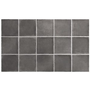 ARGILE DARK MATT SQUARE 100X100MM V2 (27574)