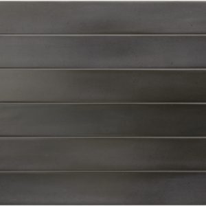 MASSIMO DARK BLACK SATIN SUBWAY 50X400MM 31578