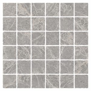 PIETRA LEADEN TUMBLE MOSAIC 48X48 298X298MM PT03M7
