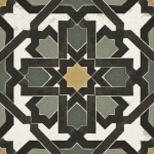 VINTAGE DECOR 15 GREEN 200X200 VINDEC15