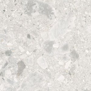 VERONA WHITE TERRAZZO MATT RECTIFIED 600X600MM P3