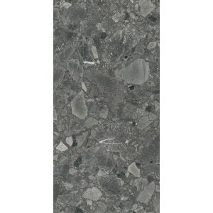 VERONA CHARCOAL TERRAZZO MATT RECTIFIED 300X600MM TZ6304