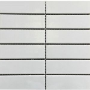 SUBWAY WHITE (SATIN) MATT STACKBOND 45X145 - 291X297MM SHEET