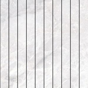 ALBA WHITE STRIP MOSAIC 28X298MM STRIPS 298X298MM M820H-M2