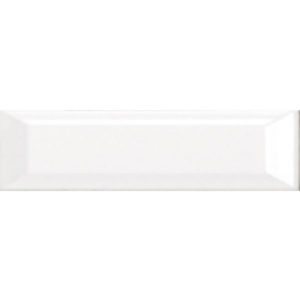 URBAN SUBWAY BEVELLED WHITE GLOSS WALL 75X300MM WG73N1B